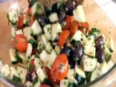 Zuchini Tomato Salad
