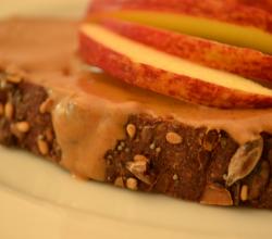 Almond Butter Toast & Fresh Fruit