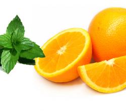 Orange and Mint