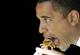 Obama Has Eyes Only For Wings, Pies, Cheeseburger 