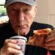 Patrick Stewart Eats First Pizza Slice At Age 72