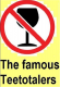 Ten Famous Teetotalers of America