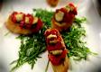 Roasted Red Pepper Bruschetta