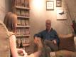 Brad Being Interviewed By Columbia Grad Student, Madeline Ross