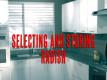 Selecting And Storing Radish