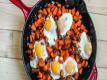 Spicy Sweet Potato Hash and Eggs
