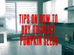 Tips On How To Dry Or Roast Pumpkin Seeds
