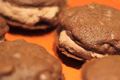 Dark Chocolate Chip Cookie Sandwiches