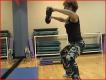 4 Minutes Plie Squats and Shoulders Workout with Anita Stone