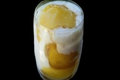 5 Minute Mango Yogurt Brulee