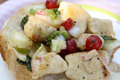 Chicken Salad with Dried Cranberries, Almonds & Apples