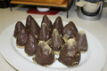 Chocolate Covered Cheesecake Strawberries