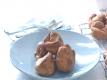 Pistachio Cream Filled Profiteroles With Chocolate Sauce