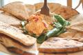  GRILLED PITA DIPPERS  WITH SOUTH WESTERN HUMMUS 