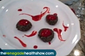 How To Make Almond And Date Cookies With Raspberry Sauce
