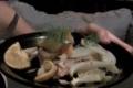 Roasted Quince, Fennel, Tangerine and Parsnip over a Honey-Baked Salmon Filet