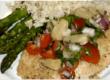 Delicious Baked Tilapia With Pineapple Chutney