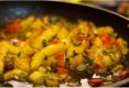 Sauteed Eggplant in Orange Marmalade Sauce Topped with Mint Recipe Video