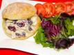 Chicken salad with Cranberries & Almonds on 