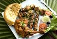Chicken Tikka With Chicken Tandoori, Bread And Salad