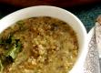 Delicious Dill Pickles And Dill Flavored Moong Dal