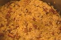 Caribbean Style Coconut Rice with Bacon and Peas