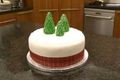 How to decorate a Christmas Cake