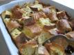 Strata with Dried Plum, Bacon and French Bread