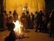 A Family Celebrating Lohri Festival