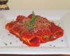 Baked Fettuccine With Perch Florentine