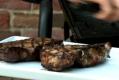 Tasty New York Strip With Mushroom And Onion