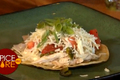 Egg Chicken Tostada