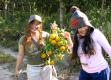 Picking Oranges on Ning's Cousine's Farm  