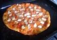 Preparing Middle Eastern Pizza