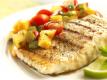 Seared Salmon With Persimmon Salsa