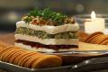 Layered Sun Dried Tomato And Artichoke Spread