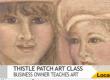 Thistle Patch Art