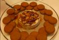 How To Make Holiday Almond Apricot Brie With Ginger Snaps
