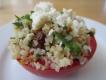 Almond Tabbouleh in Tomato Cups