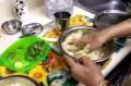 Aloo Ka Paratha Kneading Step 1