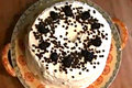 Blackberry Stuffed Angel Food Cake