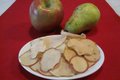 How To Make Apple And Pear Chips For Children