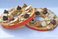 Apple and Peanut Butter Discs