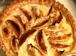 Decadent Golden Apple Custard Pie