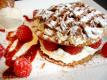 How To Make Anzac Biscuit Dessert With Icecream, Cream and Raspberries