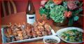 Grilled Asian BBQ Skewers Trio (Pork, Chicken, & Beef)