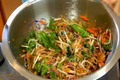 Asian-style Raw Vegan Noodle Salad