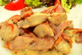 How To Make Bacon And Chicken With Semi Dried Tomatoes