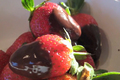 Chocolate Fondue with Strawberries