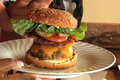 How To Make Super Bowl Recipes: Stuffed Bacon Cheddar Burgers & Baked Ginger Sesame Wings (cooking With Carolyn)
